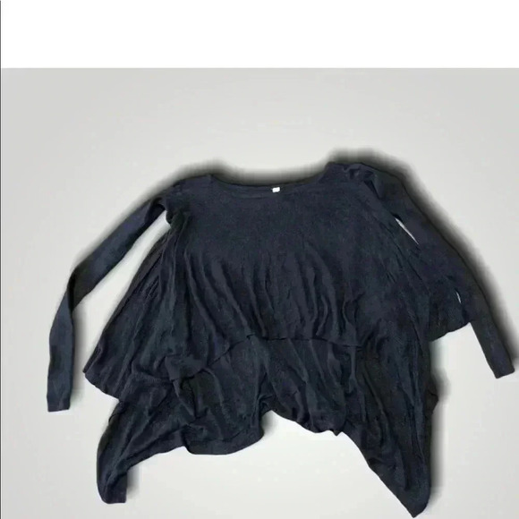 Lululemon Enlightened Pullover Heathered Black Size 4 - Picture 2 of 9